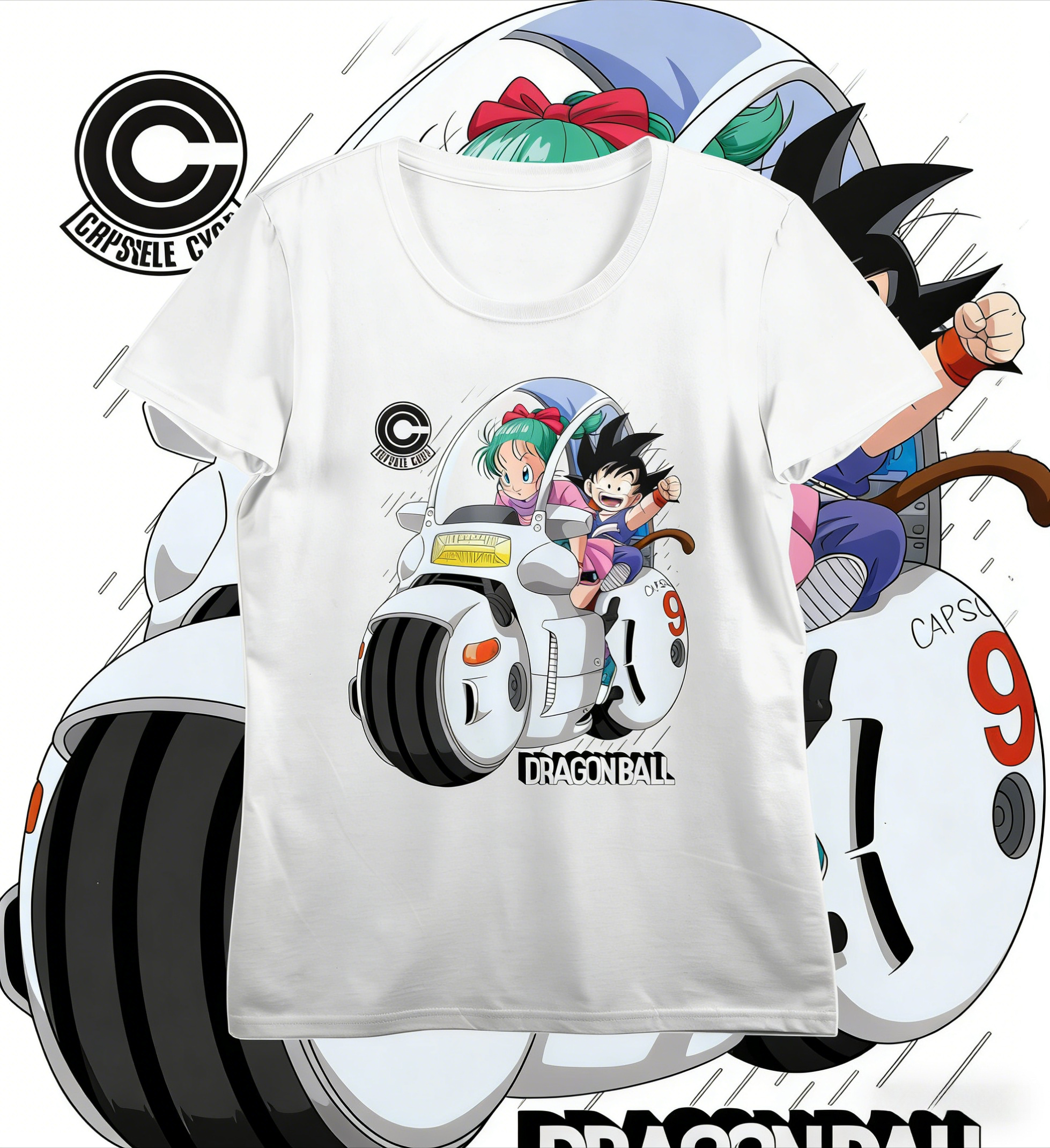 Summer Clothing Good Quality - 2026 Summer Dragon BallGoku & Bulma