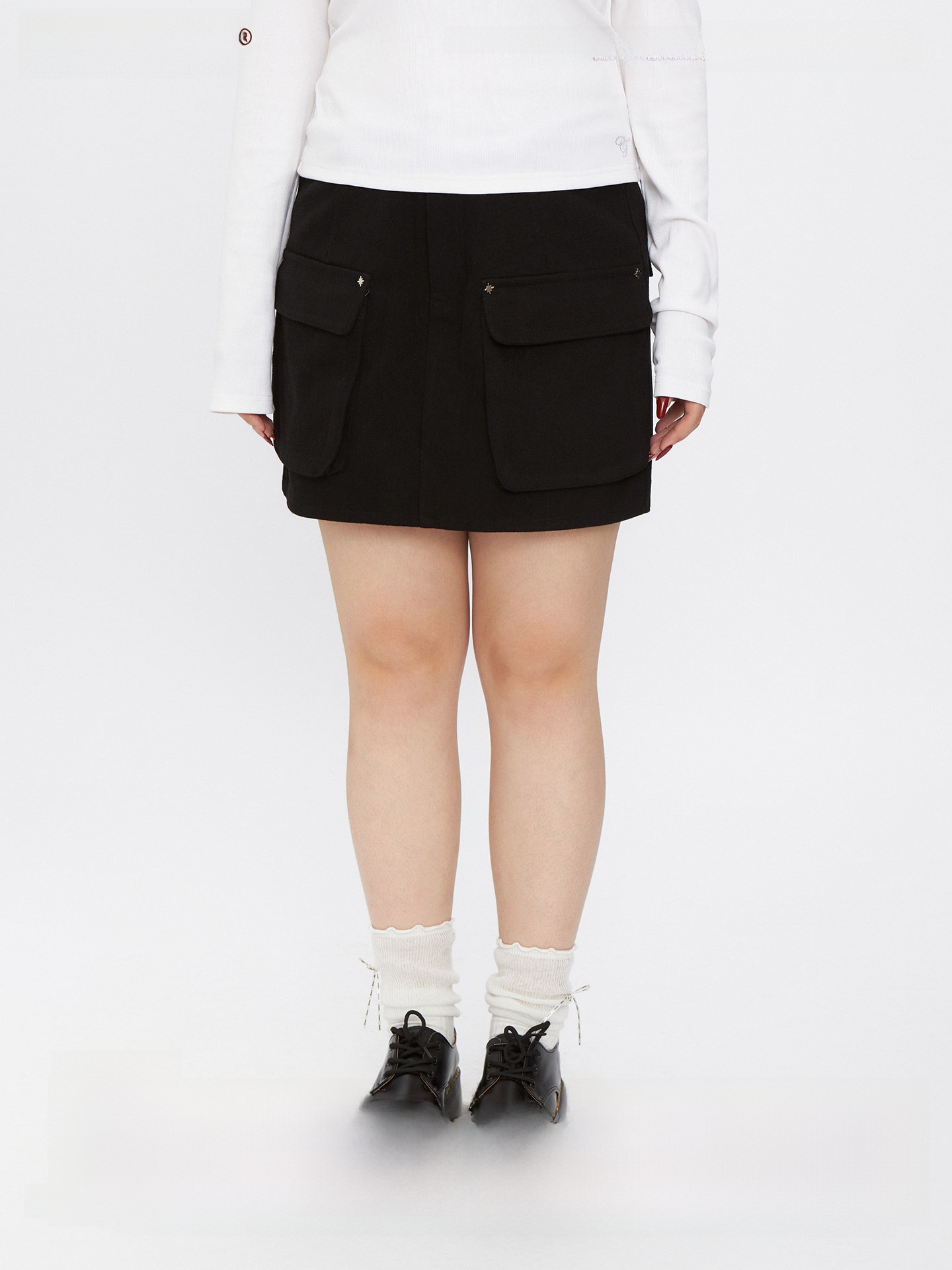Summer Line Clothing Brand - High Waist A-Line Half Skirt with