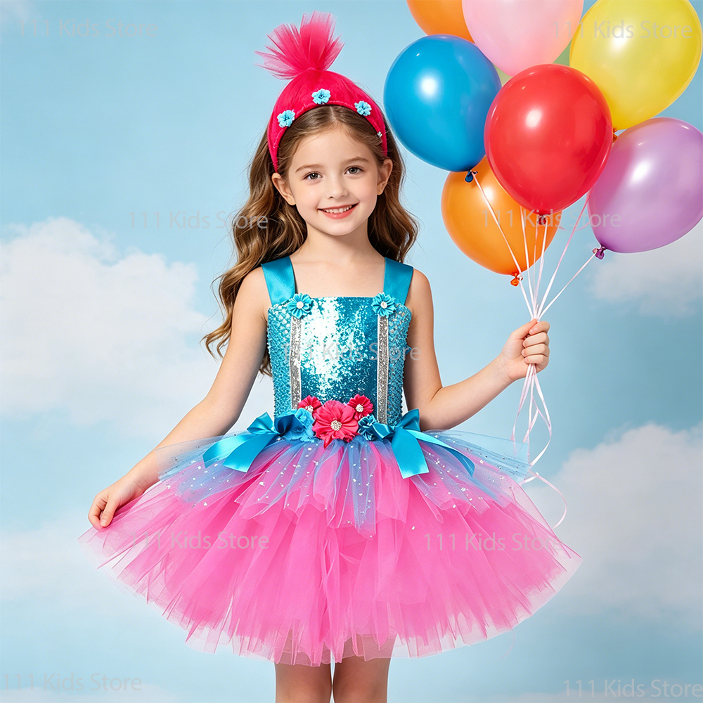 Summer Clothing For Kids Girls - Girls Summer Dress Princess Poppy Tutu