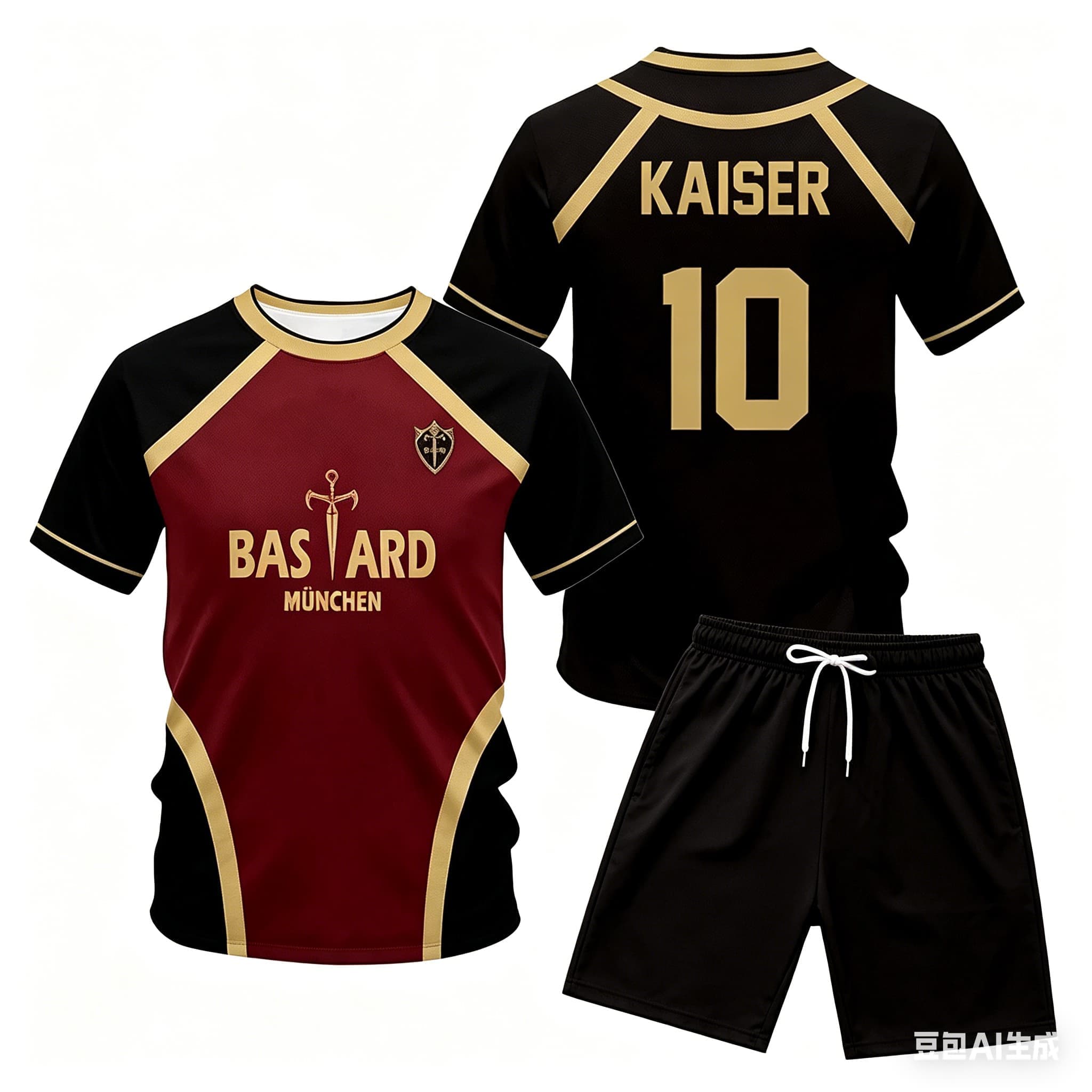 Summer Japanese Clothing - Anime Kaiser Jersey Set Japanese Anime