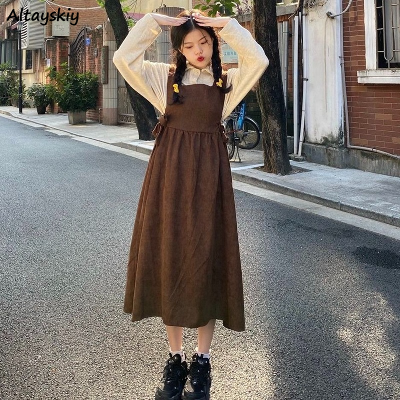 Summer Clothing Young Women - Women Sets Retro Elegant Young College