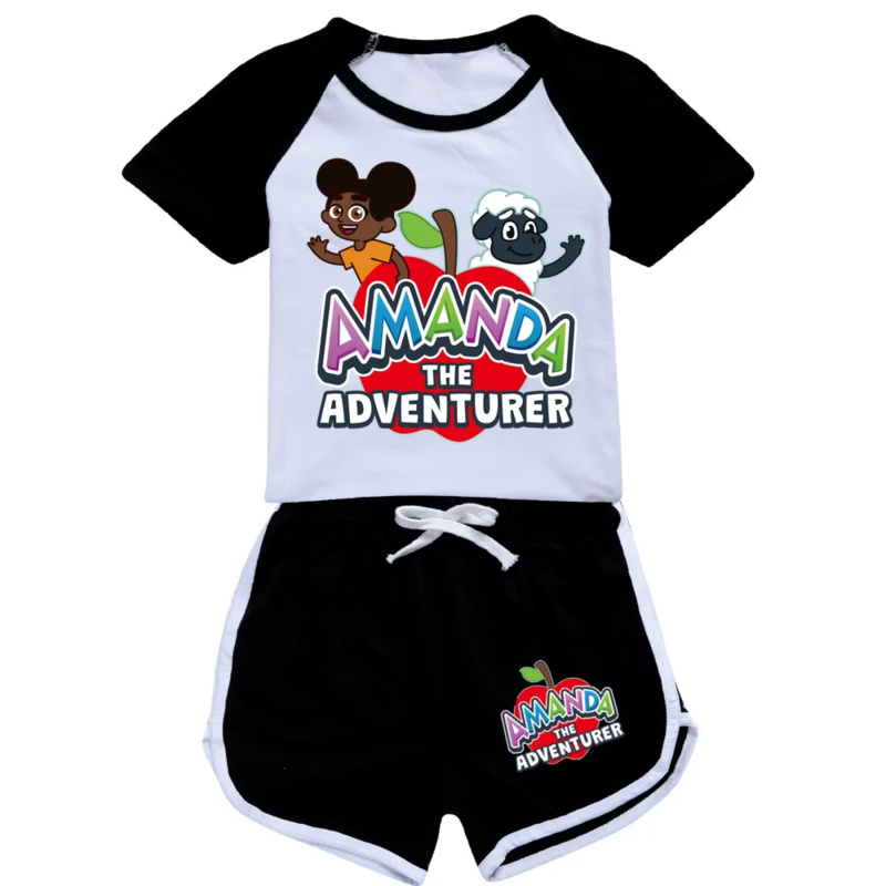 Summer Clothing For Kids Girls - AIAI 2025Fashion Girls AMANDAing Clothes Summer