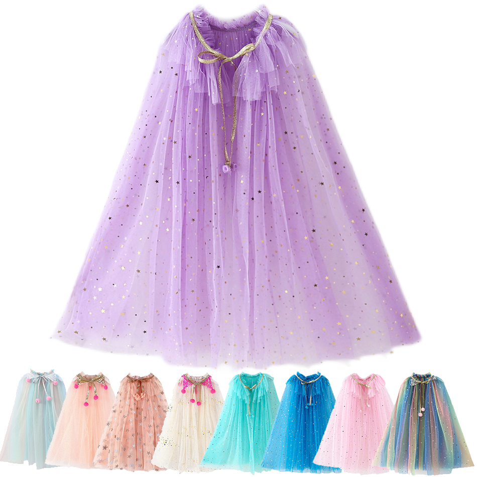 Summer Clothing For Kids Girls - Girls Princess Cape Children Costume Cloak