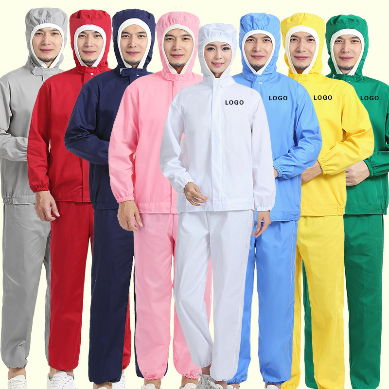 Summer Clothing Logo - Men'S And Women'S Workshop Work Suit