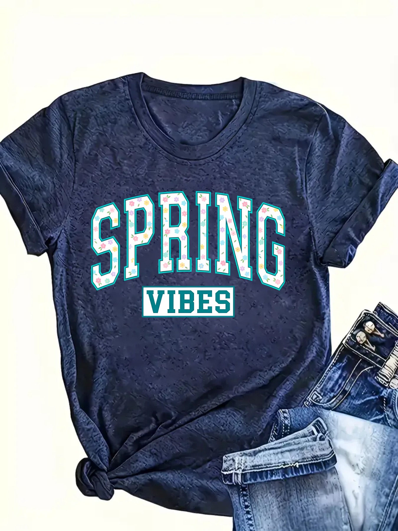 Summer Clothing Vibes - Plus size women's short sleeve T-shirt