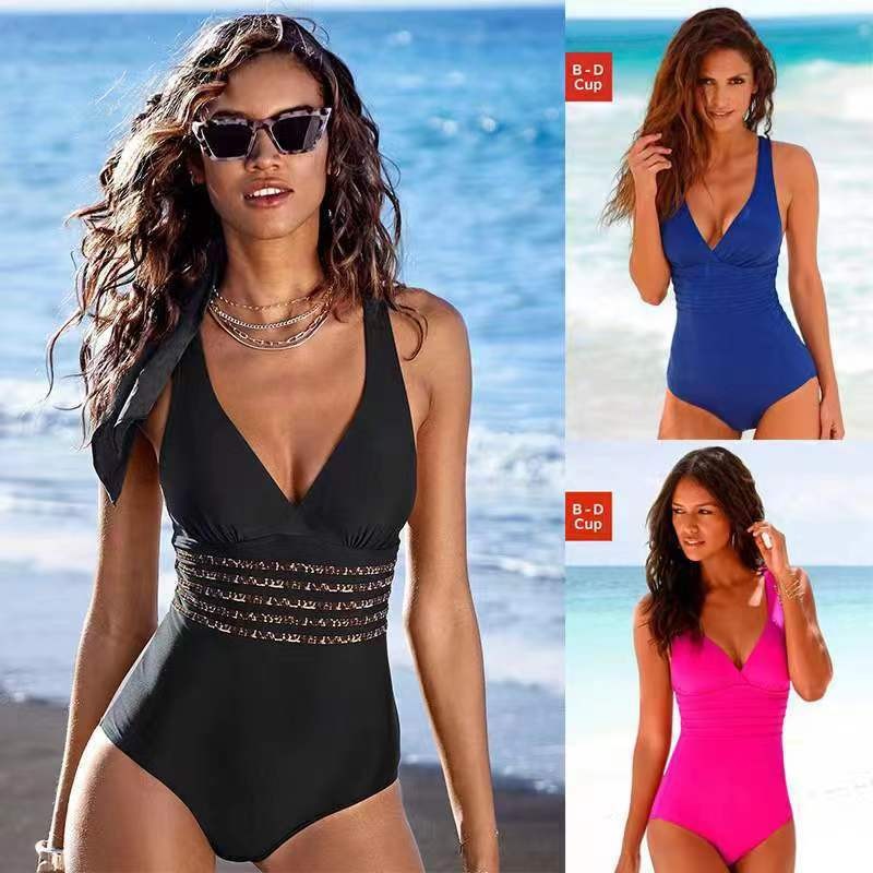 Woman Swimsuit Tankini Solid C - Swimsuit One Piece recensione e prezzo