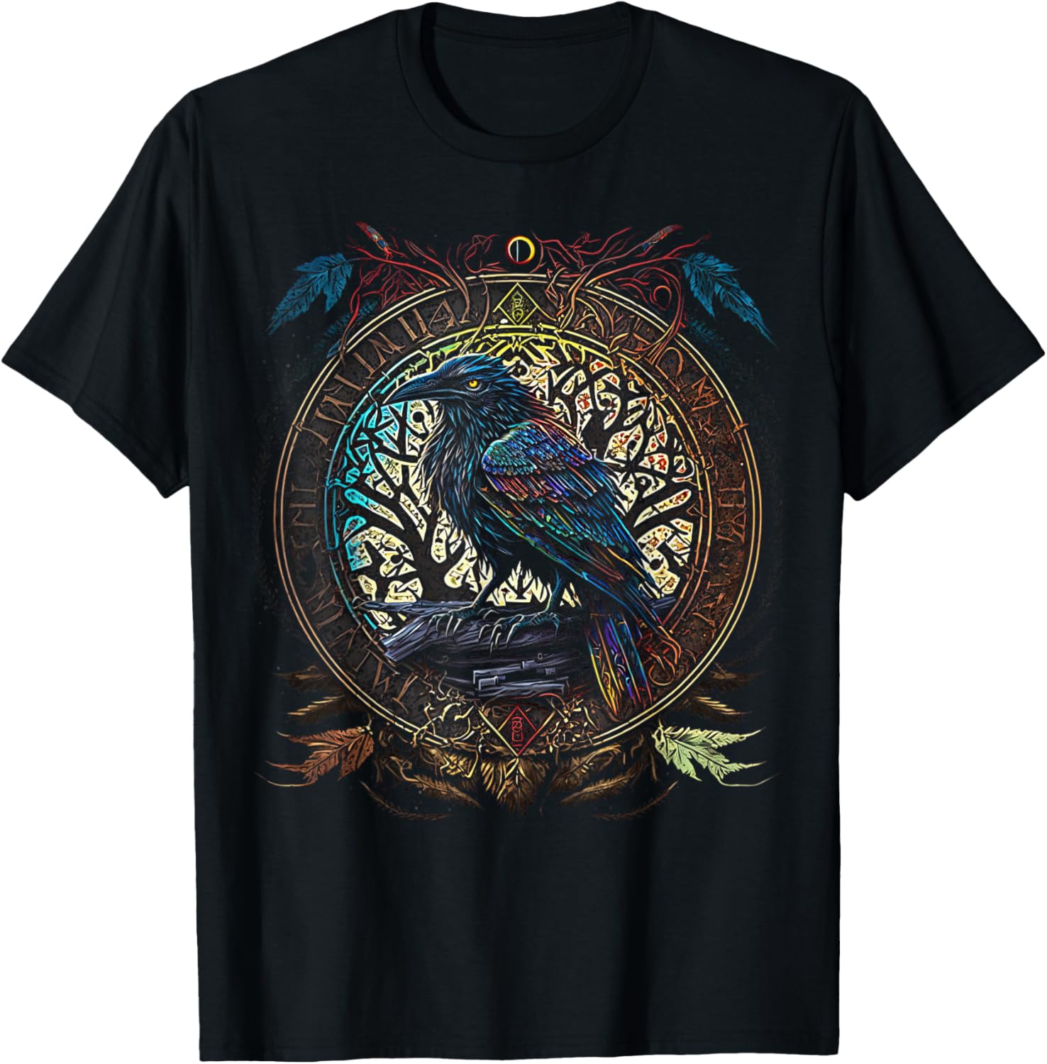 Raven Yggdrasil Norse Mytholog - Summer Viking Clothing recensione e prezzo