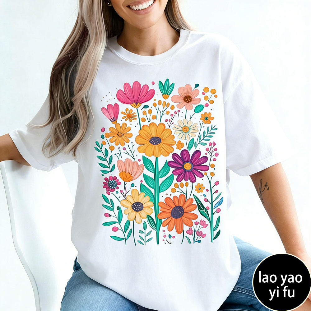 Boho Summer Floral Women TShir - Summer Clothing Vibes recensione e prezzo