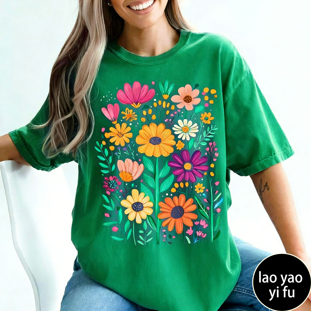 Boho Summer Floral Women TShir - Summer Clothing Vibes recensione e prezzo
