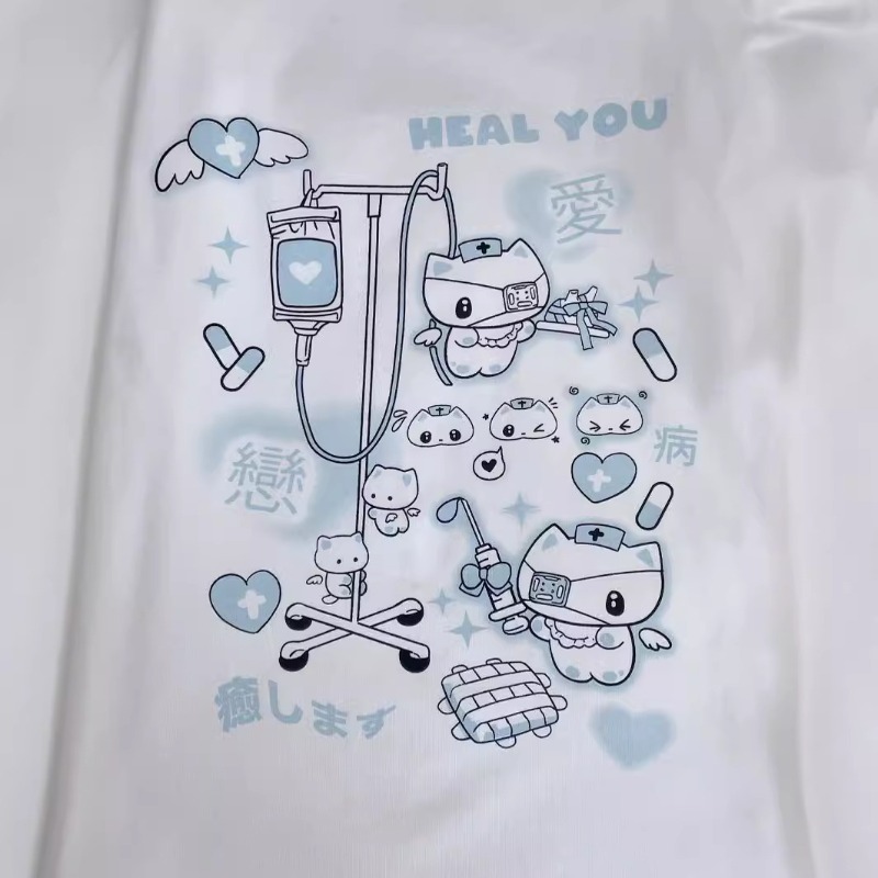 Anime Y2k Cartoon Kawaii Cat P - Summer Japanese Clothing recensione e prezzo
