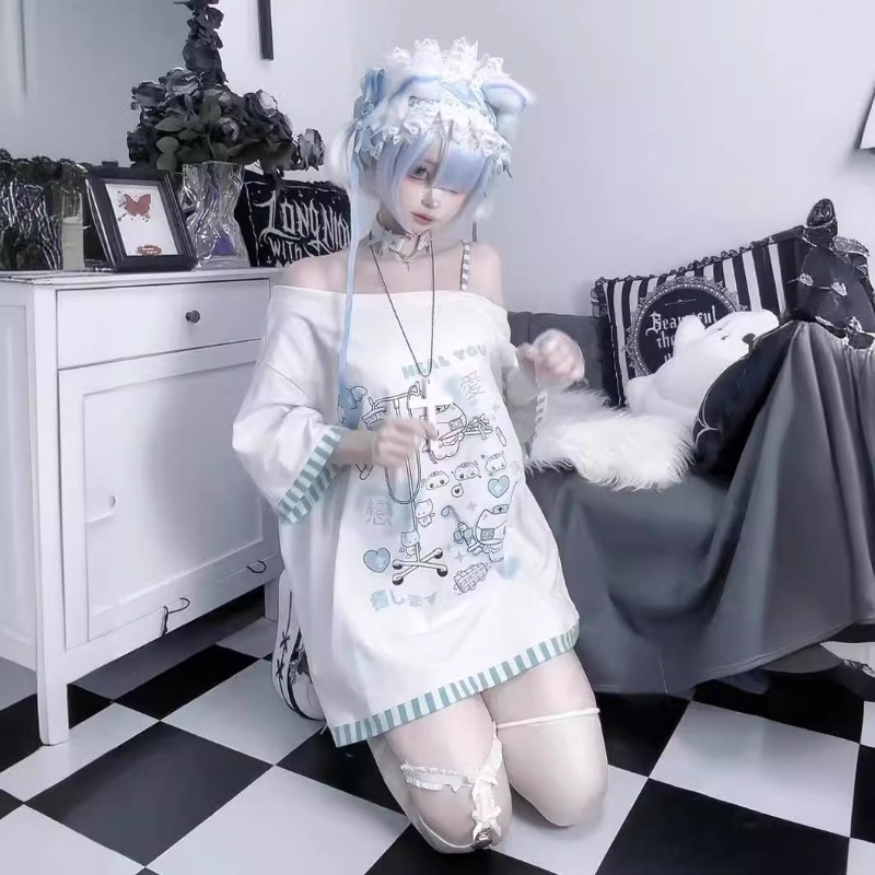 Anime Y2k Cartoon Kawaii Cat P - Summer Japanese Clothing recensione e prezzo
