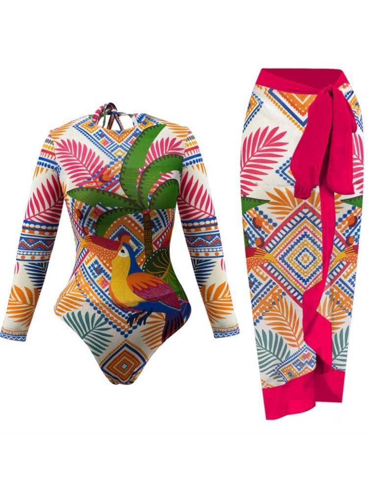 2 Piece Sets Mesh Swimwear And - Swim Cover Up Mesh recensione e prezzo