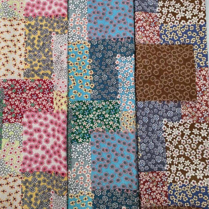 Cotton Linen Printed Fabric Sm - Summer Green Clothing recensione e prezzo