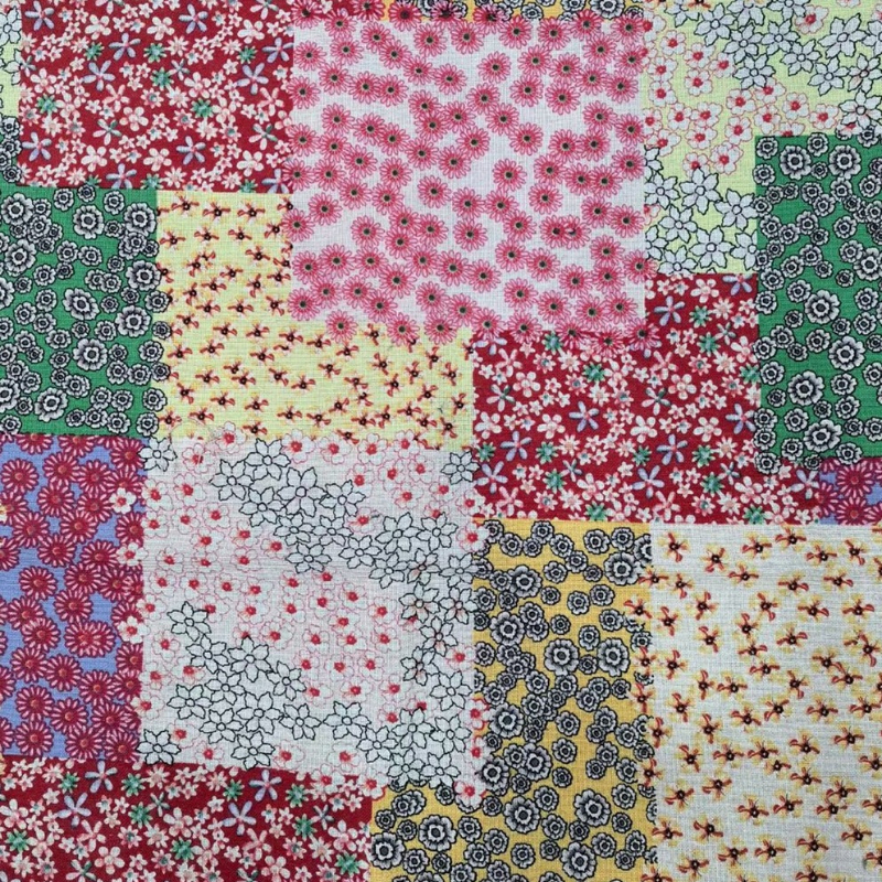 Cotton Linen Printed Fabric Sm - Summer Green Clothing recensione e prezzo