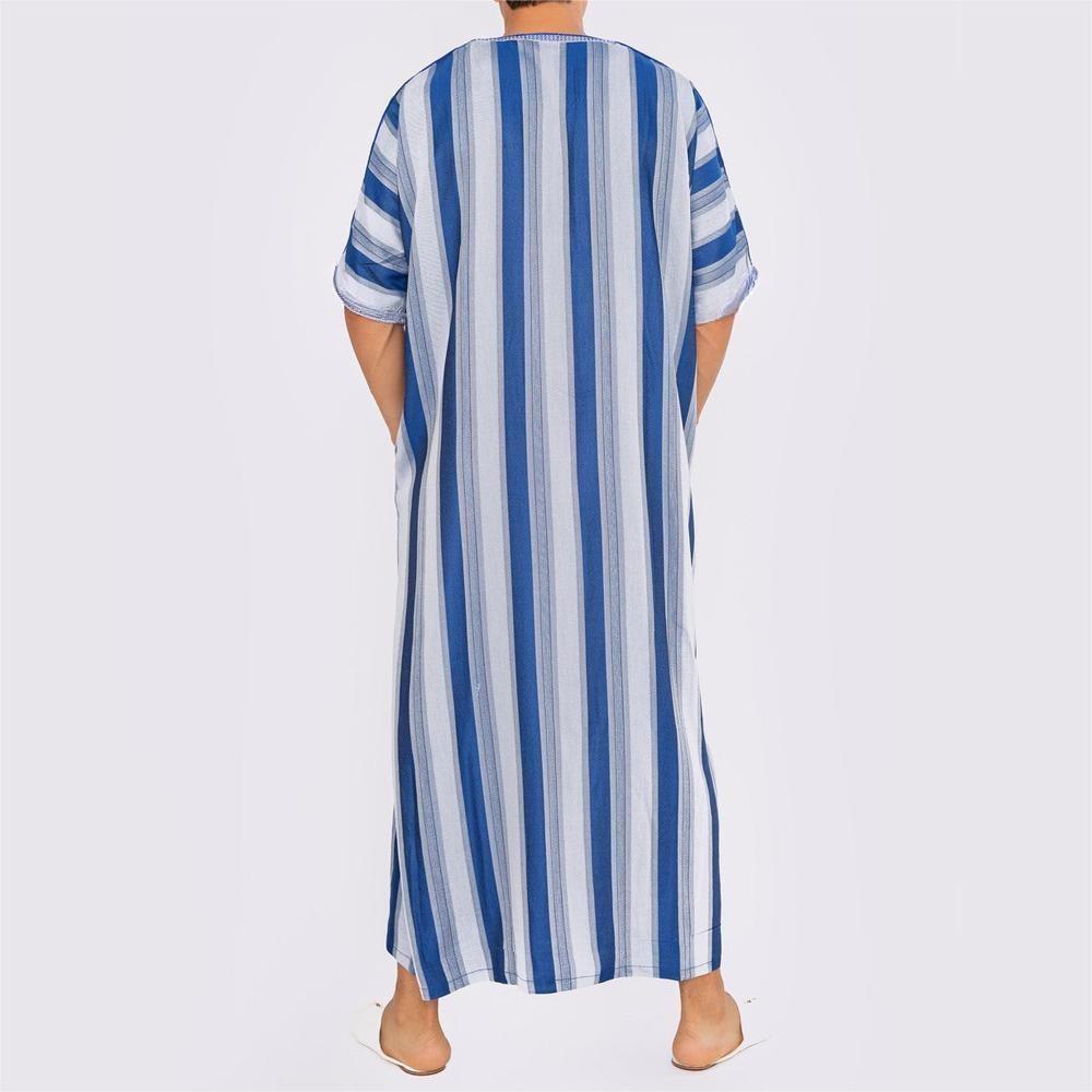 Men's Short Sleeve Long Robe L - Summer Clothing Material recensione e prezzo