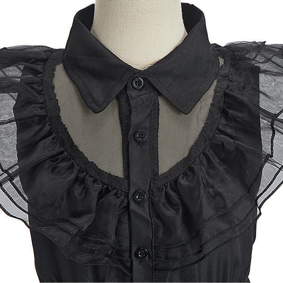 Girl Costume Kids Cosplay Blac - Summer Clothing For Kids Girls recensione e prezzo