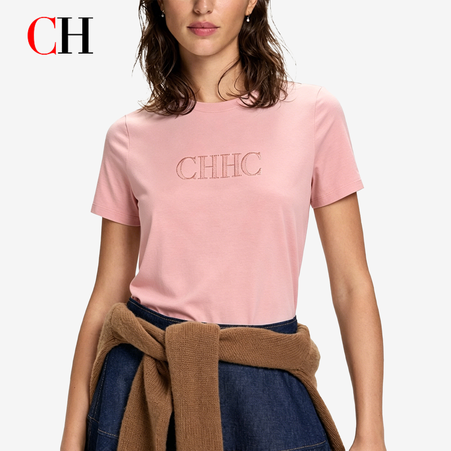 CH Women's clothing Pink cotto - Summer Clothing Logo recensione e prezzo