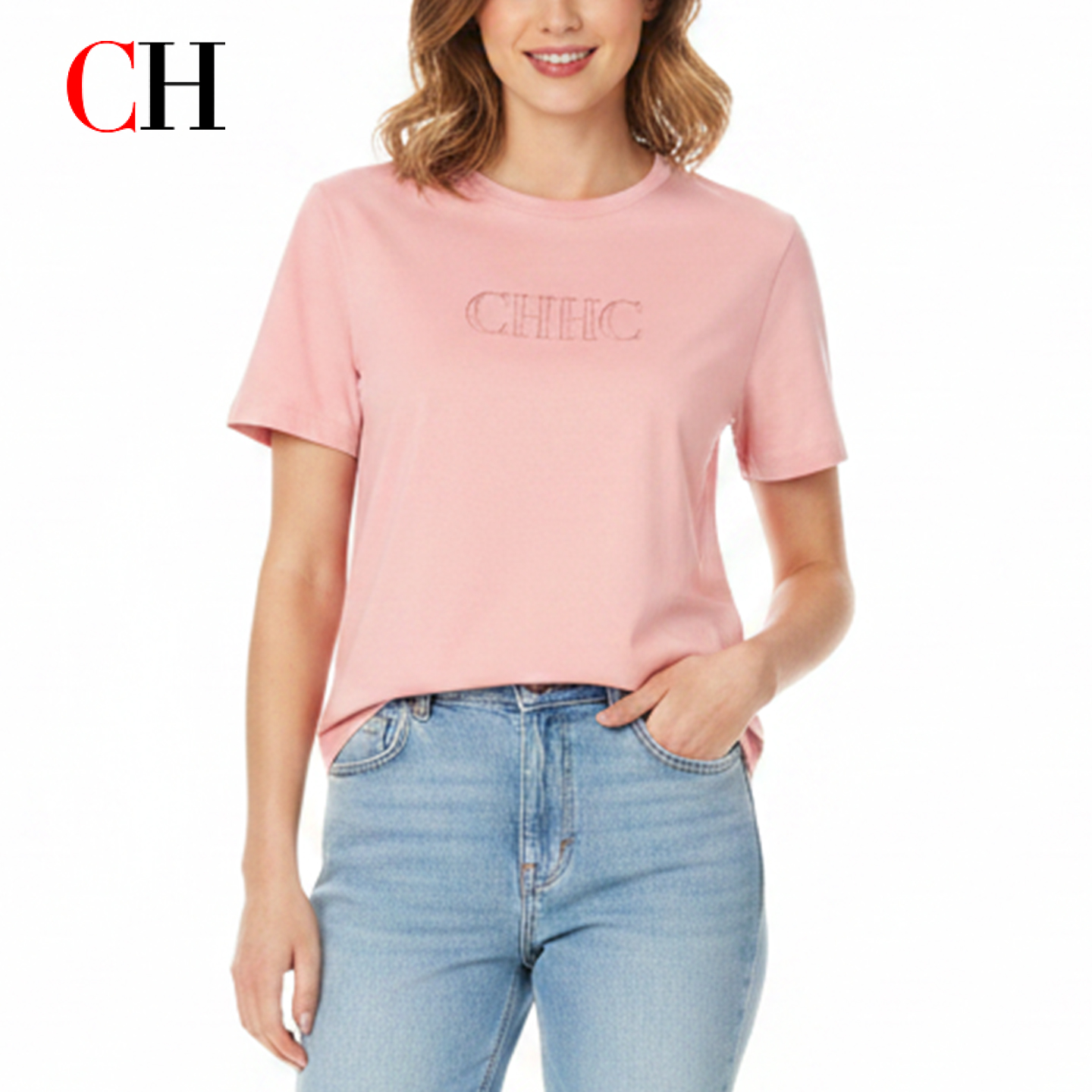 CH Women's clothing Pink cotto - Summer Clothing Logo recensione e prezzo