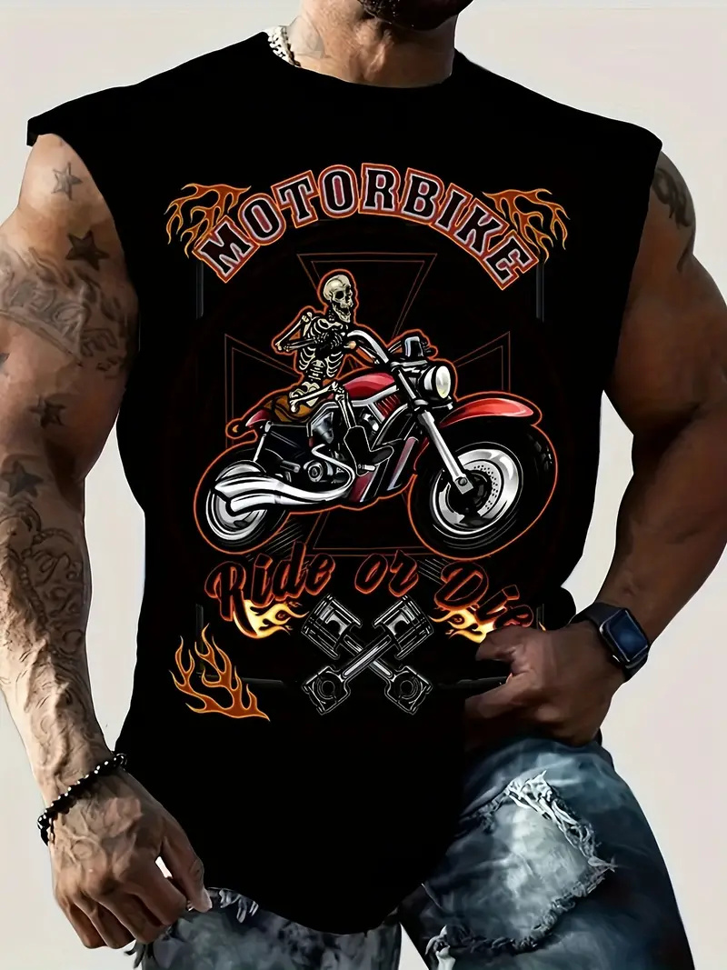 Summer New Men's Vest T-shirt  - Summer Viking Clothing recensione e prezzo