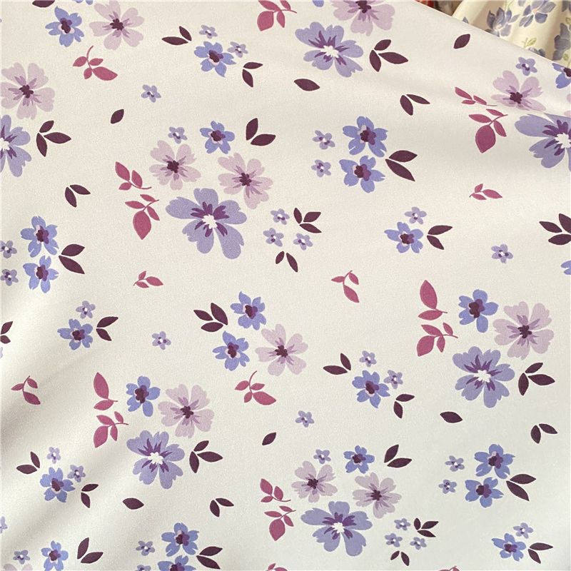 1/2/3m Floral Printed Chiffon  - Summer Clothing Material recensione e prezzo