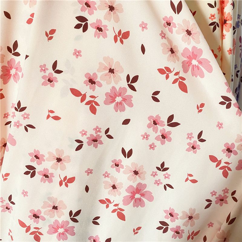 1/2/3m Floral Printed Chiffon  - Summer Clothing Material recensione e prezzo