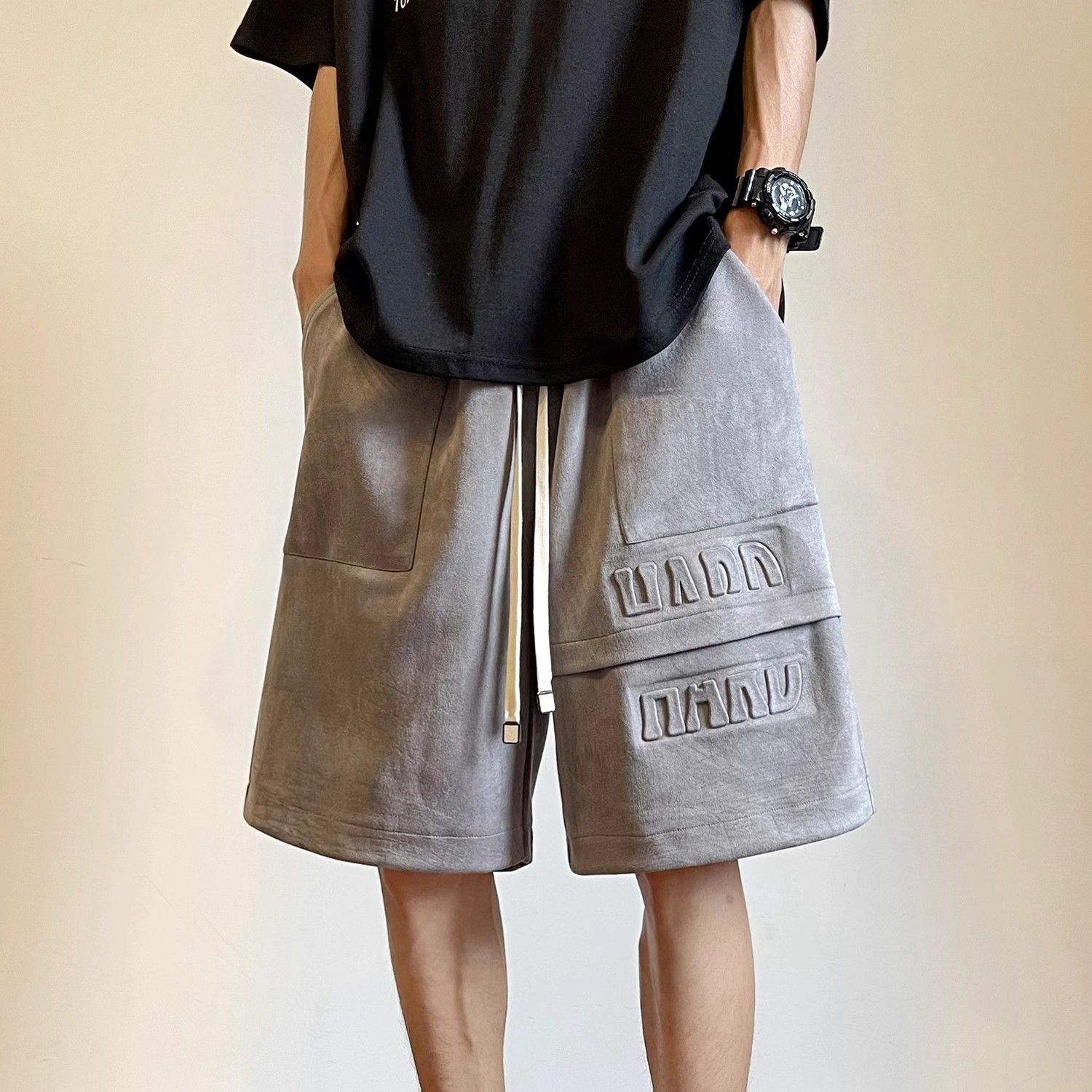 Men's Shorts Letter Splicing B - Summer Clothing Deals recensione e prezzo