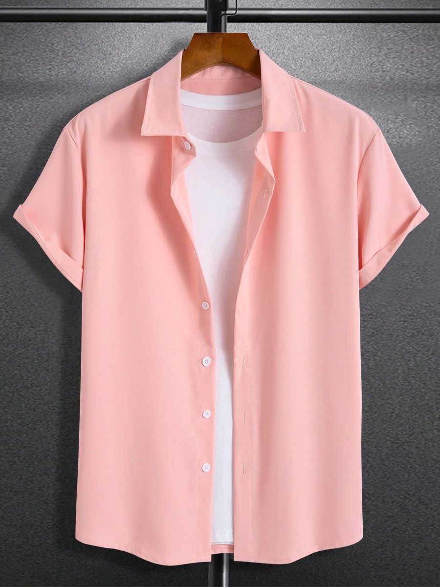 New Men's Slim Fit Short Sleev - Summer Line Clothing Brand recensione e prezzo