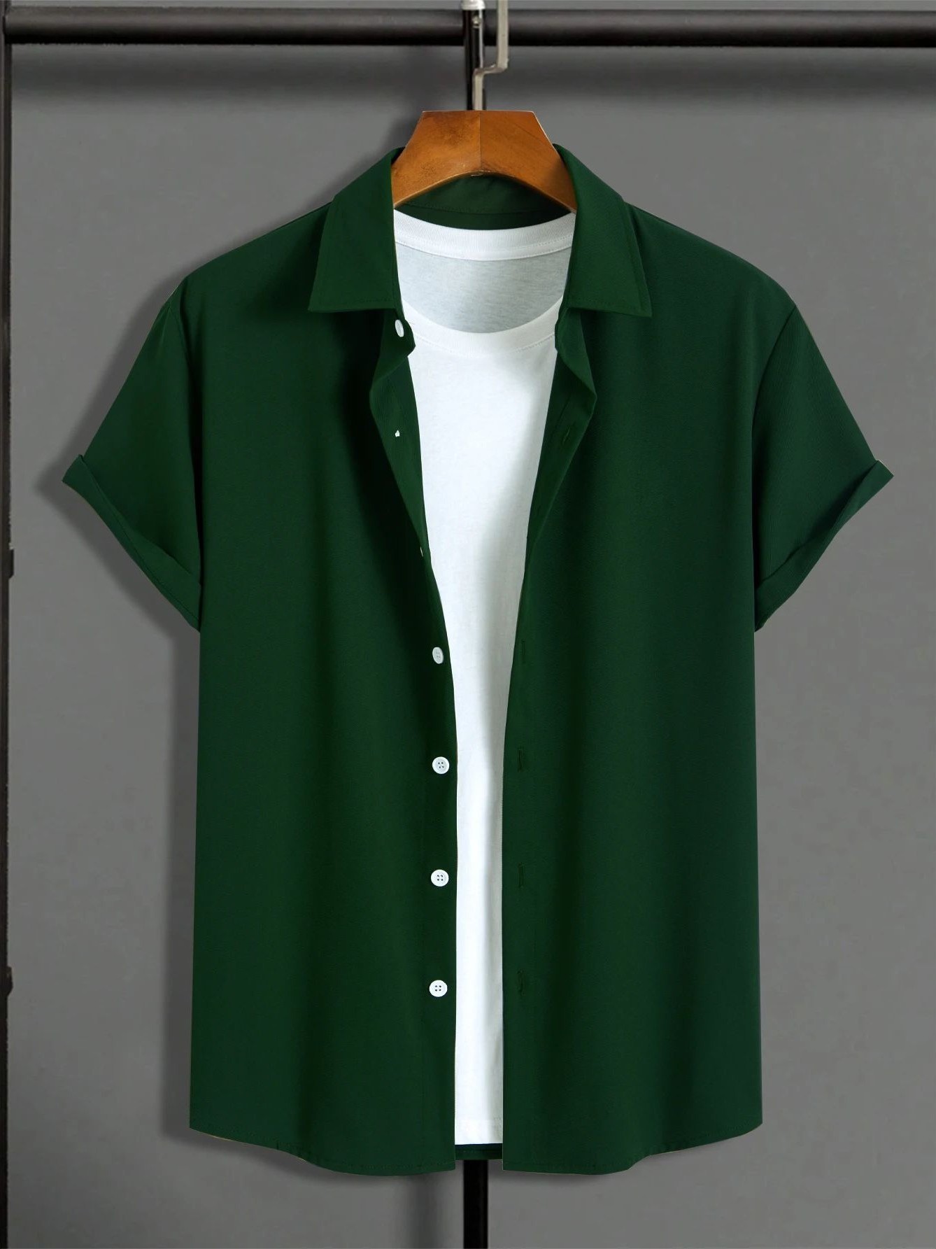 New Men's Slim Fit Short Sleev - Summer Line Clothing Brand recensione e prezzo