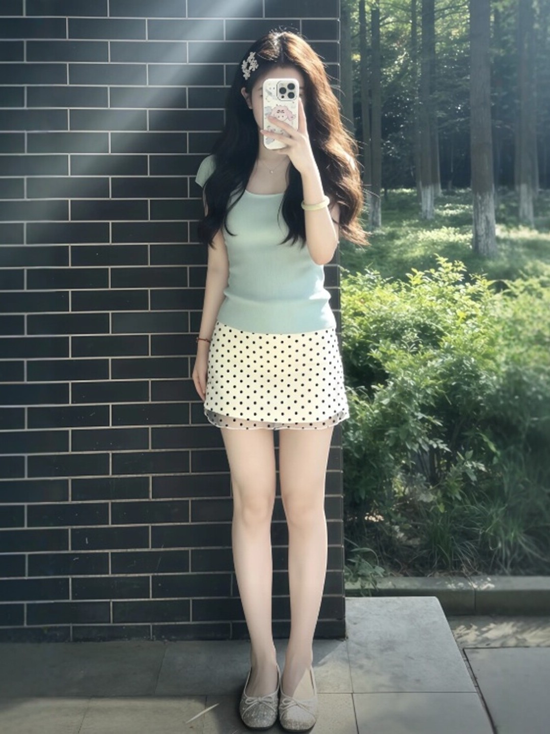 Summer Polka Dot Halter Neck S - Summer Clothing Young Women recensione e prezzo