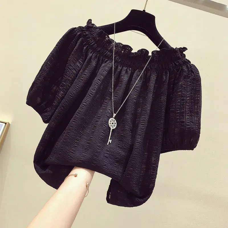 Rose Red casual slash neck puf - Summer Clothing In Winter recensione e prezzo