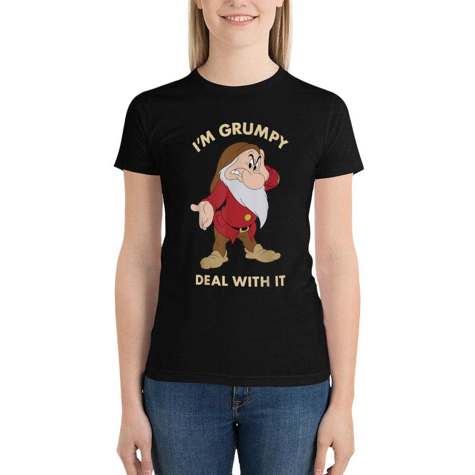 I'm Grumpy Deal With It T-Shir - Summer Clothing Deals recensione e prezzo