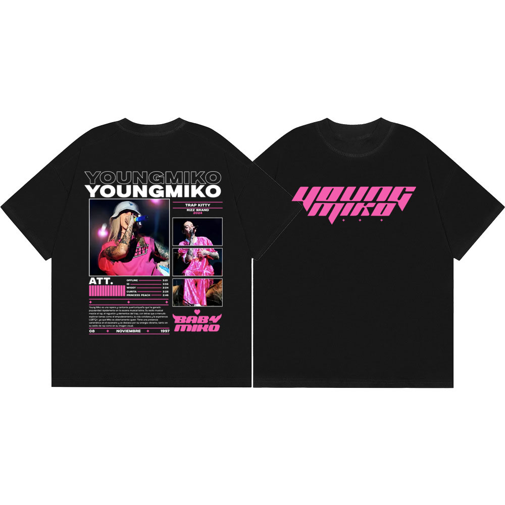 Rapper Young Miko Merch T Shir - Summer Clothing Young Women recensione e prezzo