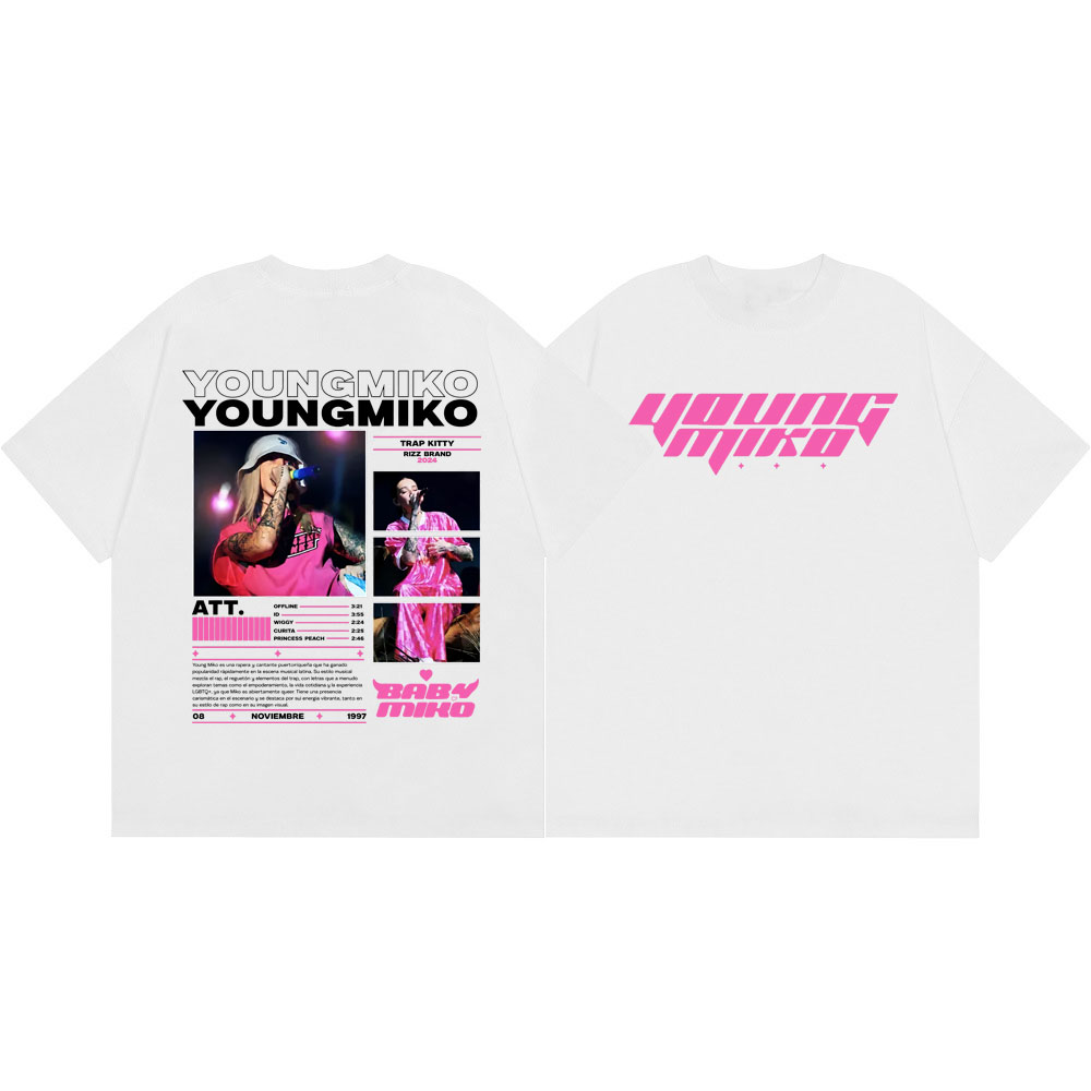 Rapper Young Miko Merch T Shir - Summer Clothing Young Women recensione e prezzo