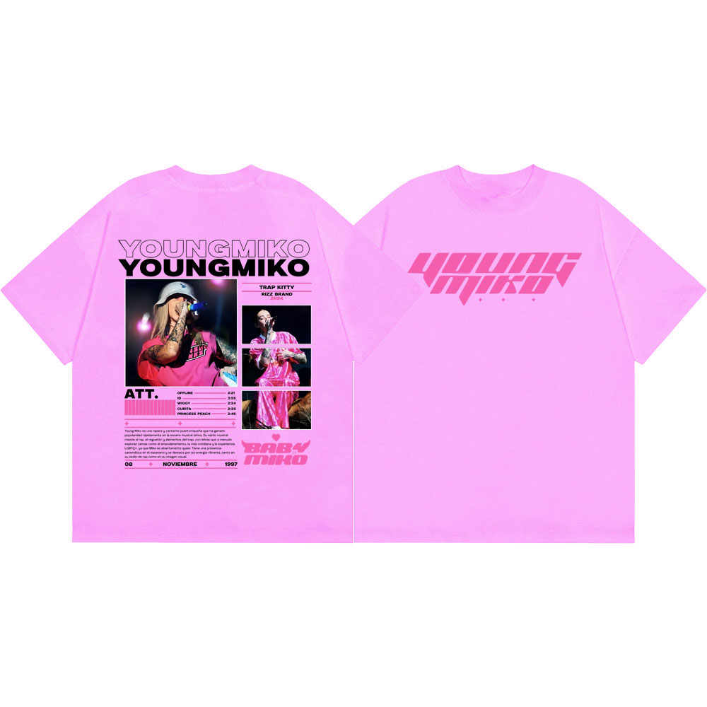 Rapper Young Miko Merch T Shir - Summer Clothing Young Women recensione e prezzo