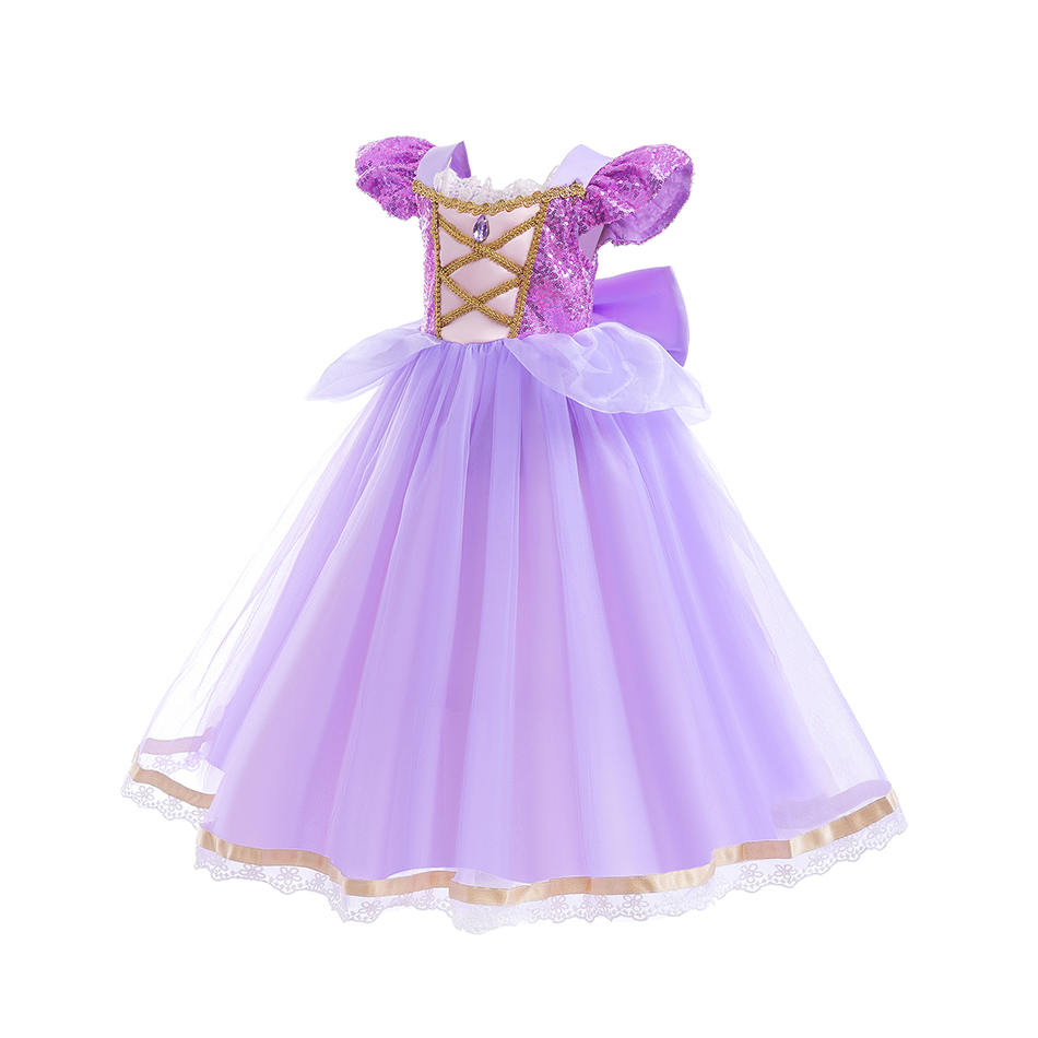 Summer Rapunzal Girl Princess  - Summer Clothing For Kids Girls recensione e prezzo