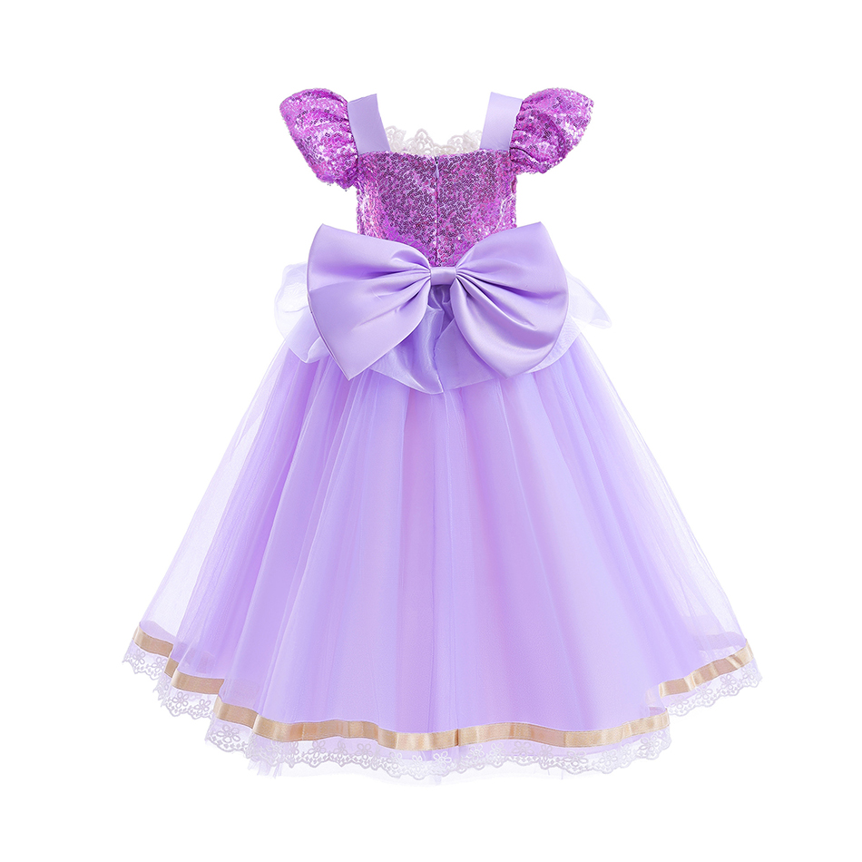 Summer Rapunzal Girl Princess  - Summer Clothing For Kids Girls recensione e prezzo