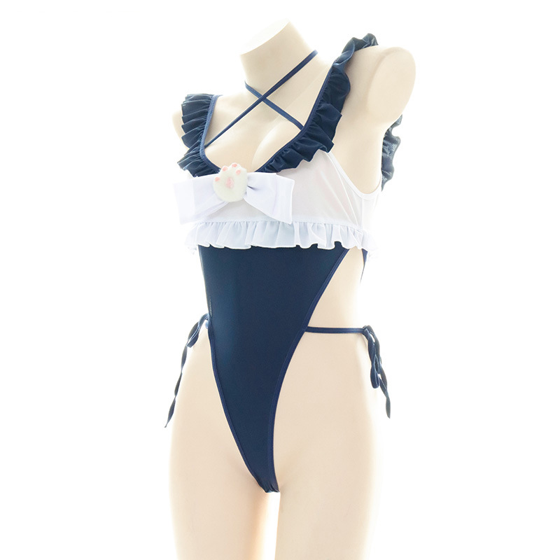 Cute Ruffled Edge One Piece Sw - Swimsuit One Piece recensione e prezzo