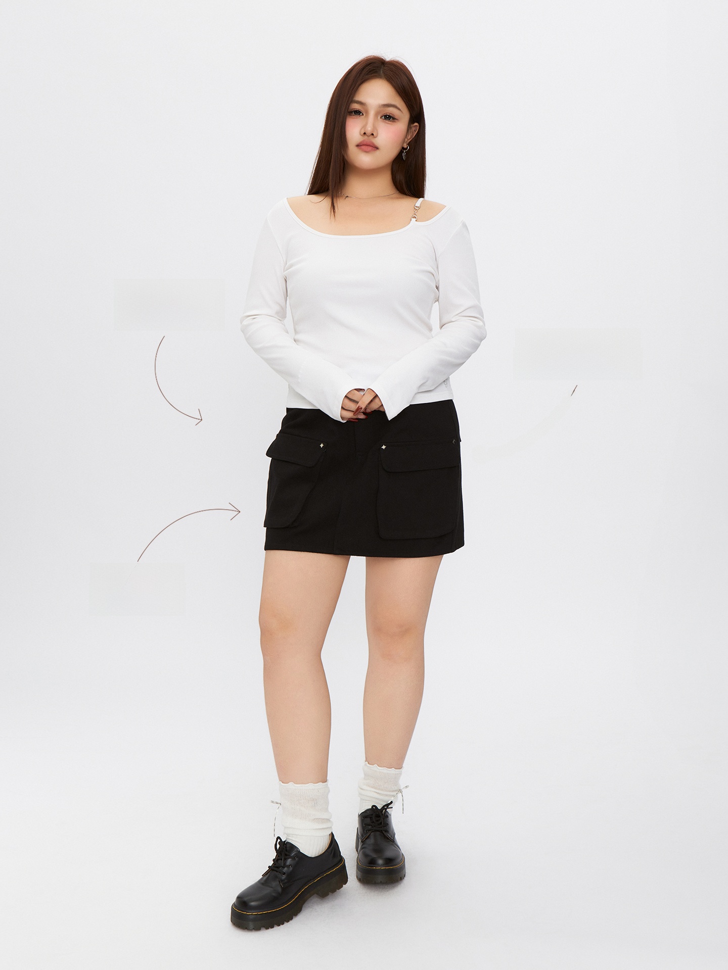 High Waist A-Line Half Skirt w - Summer Line Clothing Brand recensione e prezzo