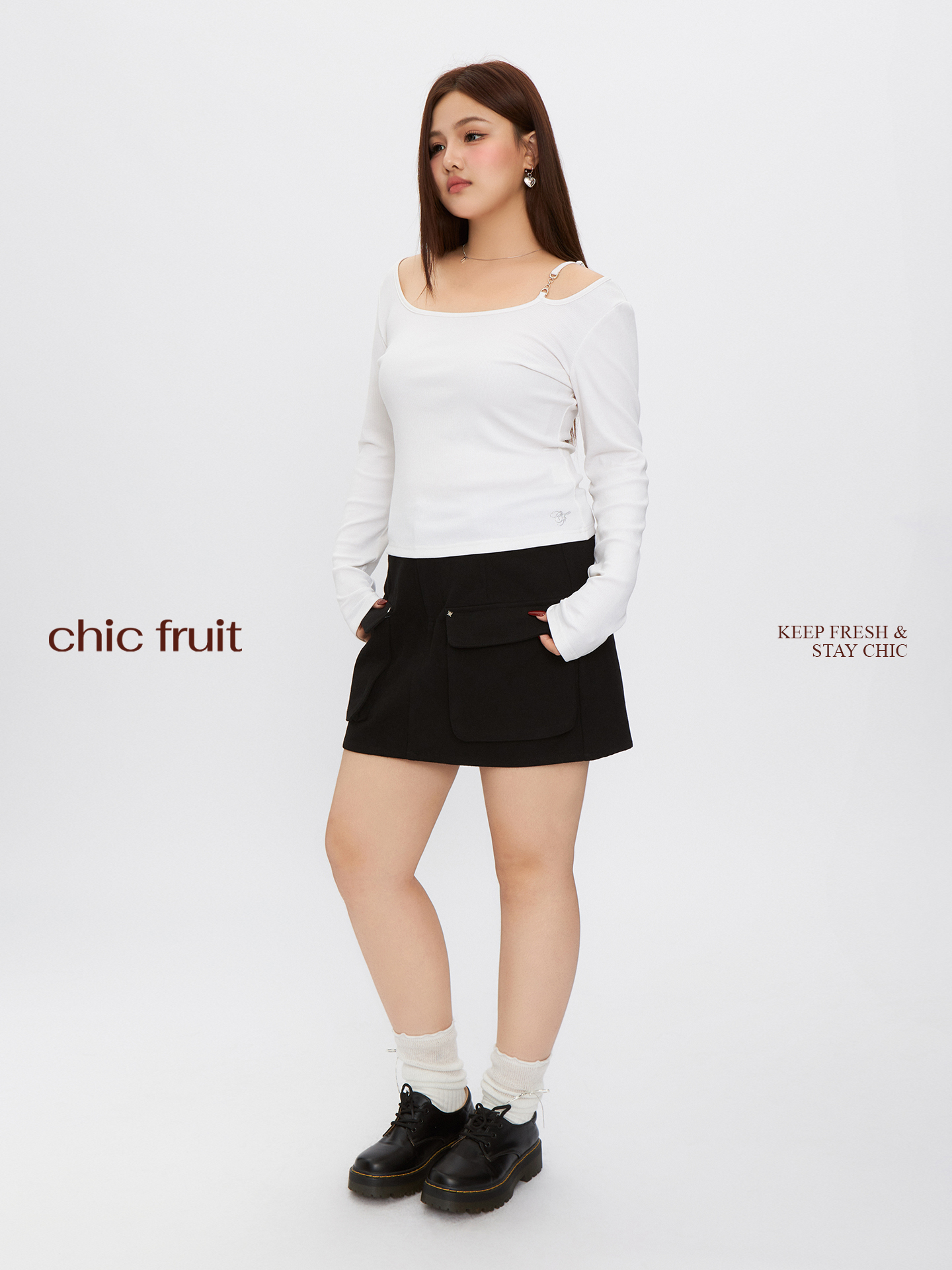High Waist A-Line Half Skirt w - Summer Line Clothing Brand recensione e prezzo