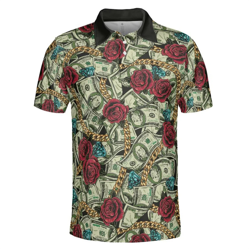 Vintage Streetwear Polo Shirts - Summer Green Clothing recensione e prezzo