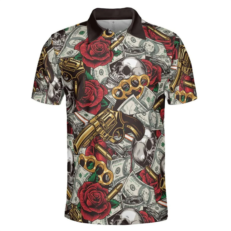 Vintage Streetwear Polo Shirts - Summer Green Clothing recensione e prezzo
