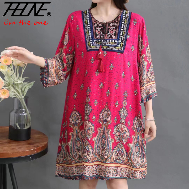 Women Indian Dress Ready Stock - Indian Summer Vintage Clothing recensione e prezzo