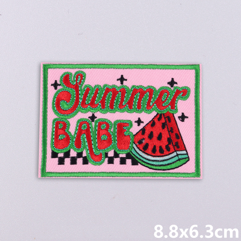 Summer Vibes Embroidered Patch - Summer Clothing Vibes recensione e prezzo
