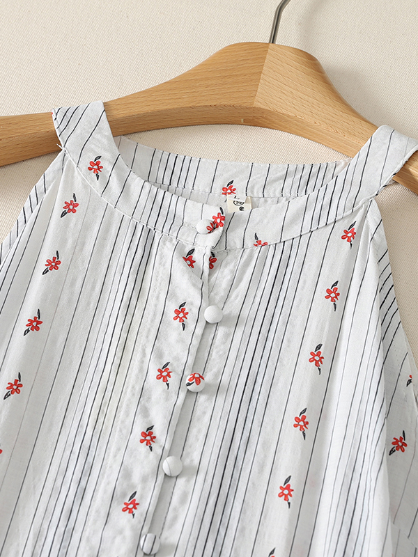 Elegant A-Line Dress Floral Pr - Summer Line Clothing Brand recensione e prezzo
