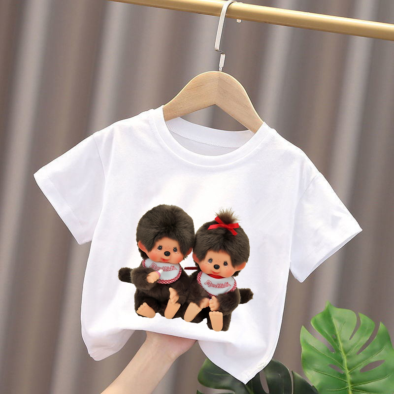 Monchhichi Kids T-shirts Anime - Summer Clothing For Kids Girls recensione e prezzo