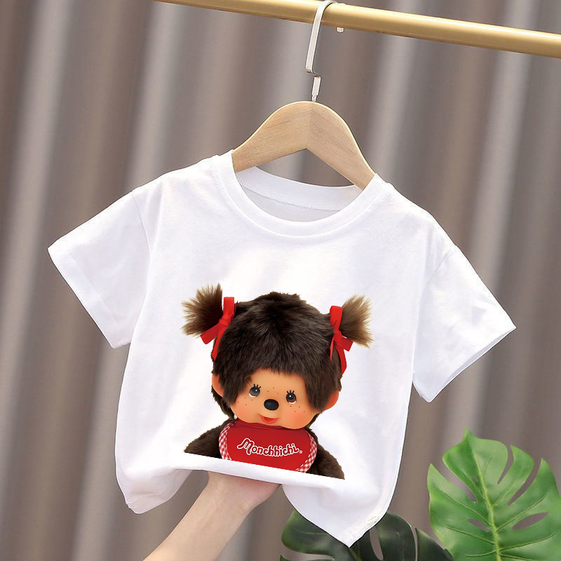 Monchhichi Kids T-shirts Anime - Summer Clothing For Kids Girls recensione e prezzo
