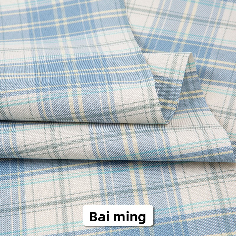 Japanese Plaid Fabric By Meter - Summer Green Clothing recensione e prezzo