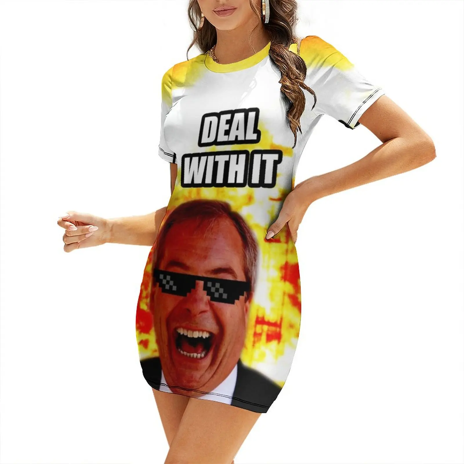Deal With It Nigel Farage Shor - Summer Clothing Deals recensione e prezzo