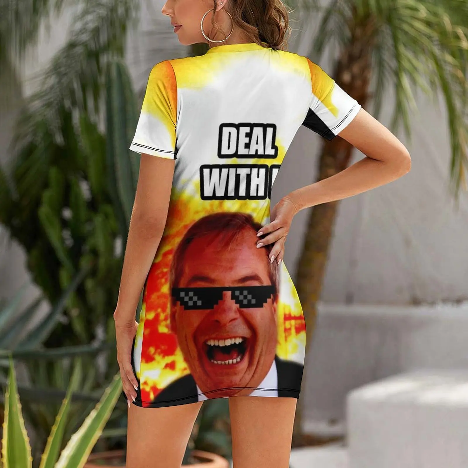 Deal With It Nigel Farage Shor - Summer Clothing Deals recensione e prezzo