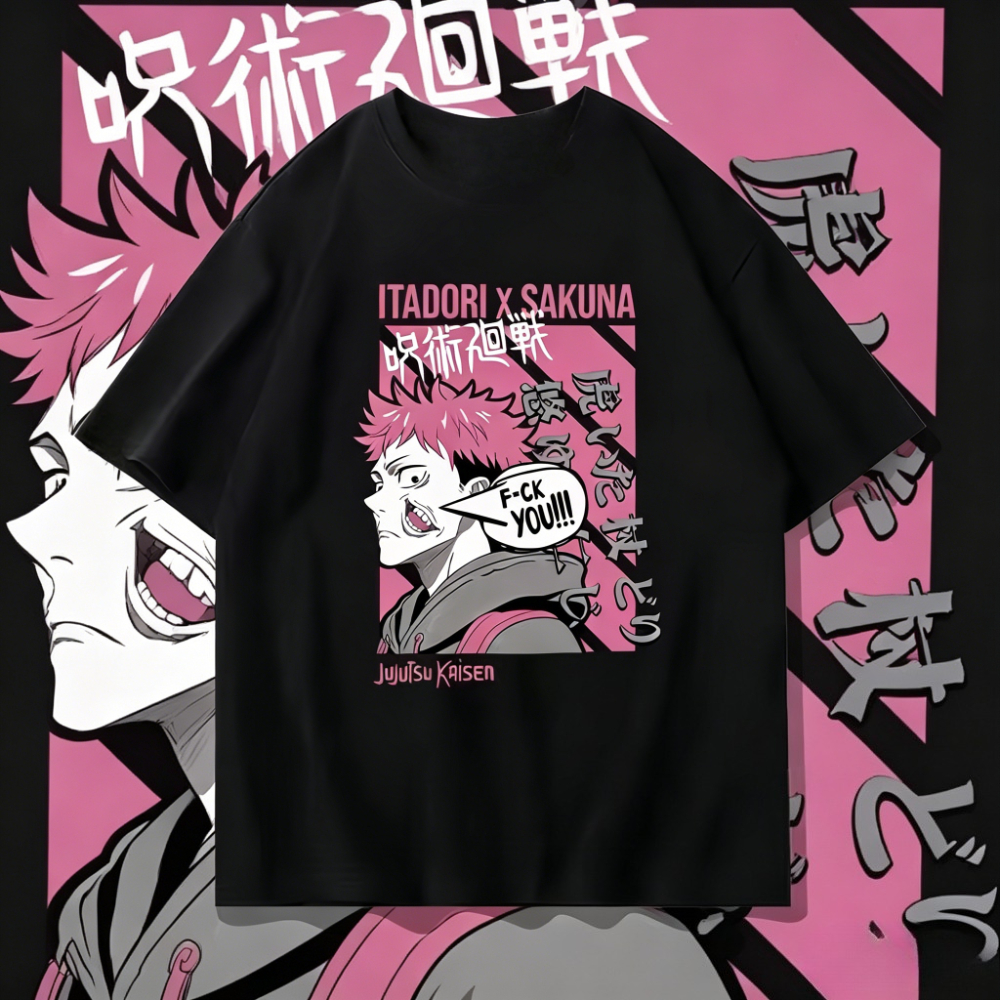 Hot Sale Jujutsu Kaisen Yuji I - Summer Clothing Good Quality recensione e prezzo